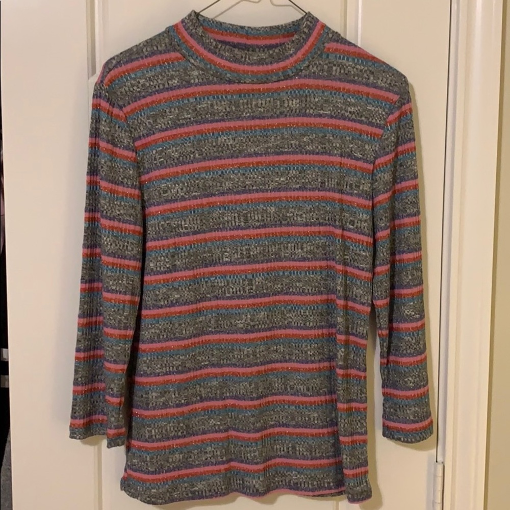 Adorable Turtle Neck Long Sleeve Top